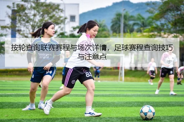 按轮查询联赛赛程与场次详情，足球赛程查询技巧与注意点